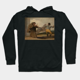 Friar Pedro Shoots El Maragato as His Horse Runs Off by Francisco Goya Hoodie